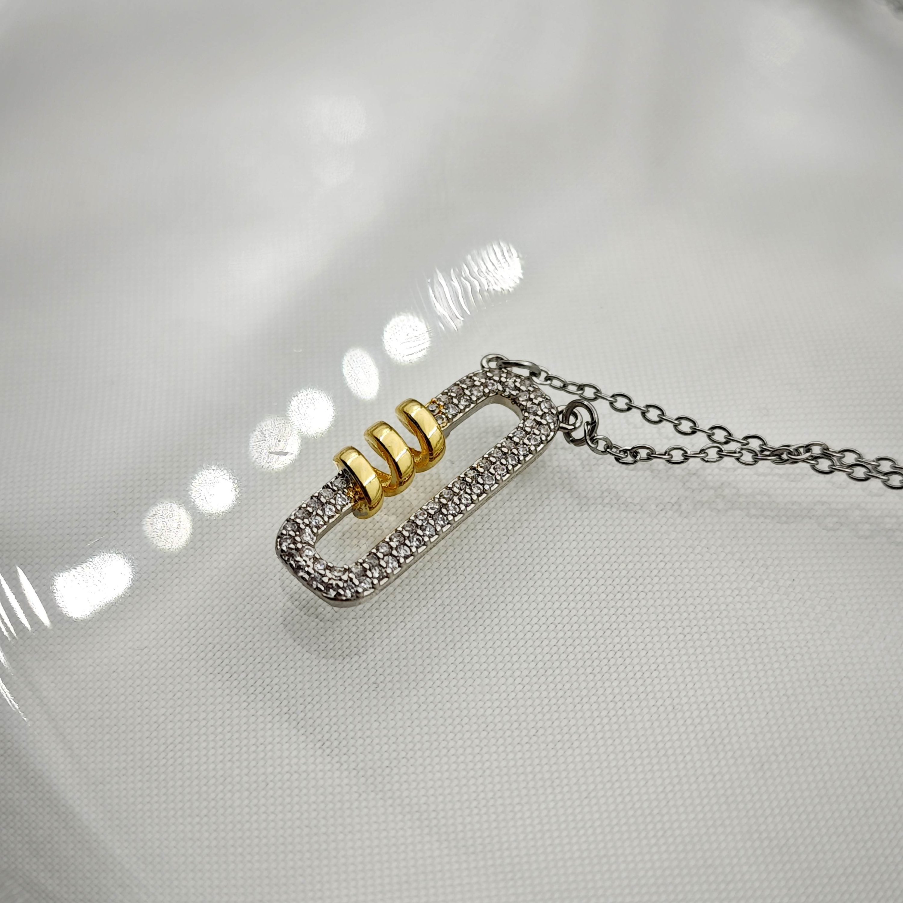 Stainless Steel Modern Tasarım Kolye