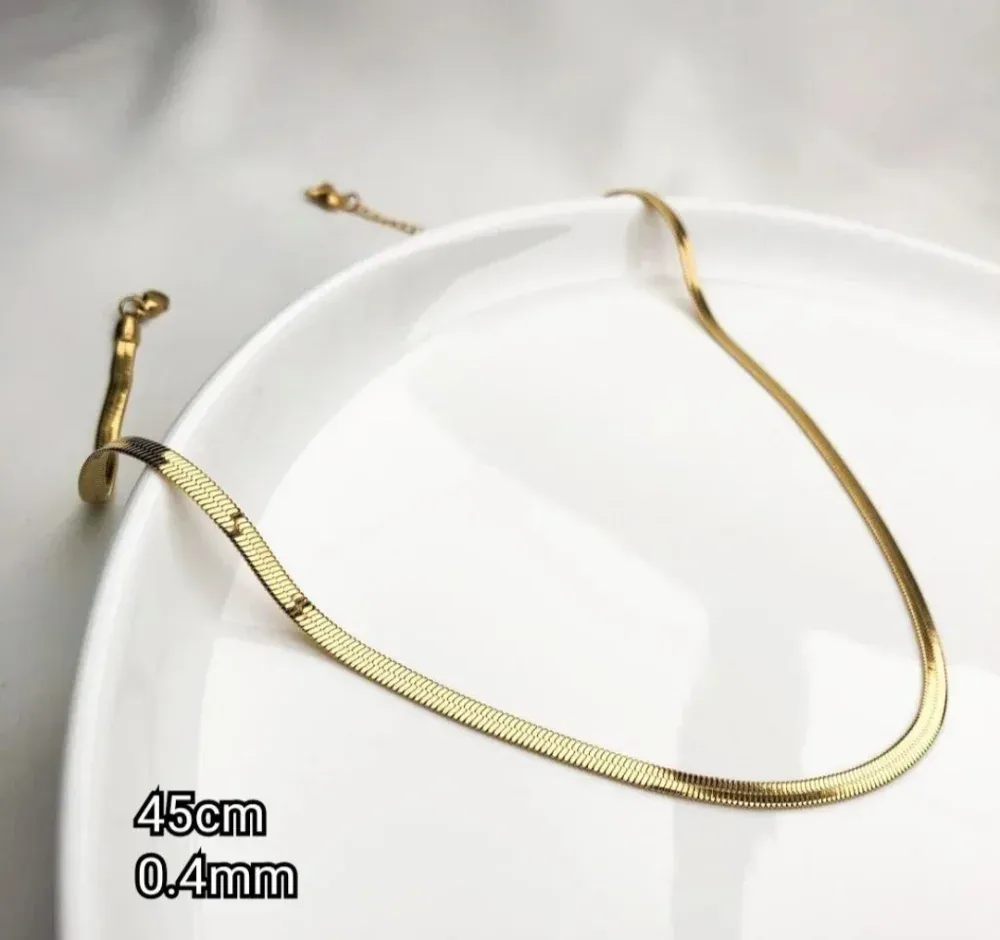 Stainless Steel İtalyan Kolye - 2