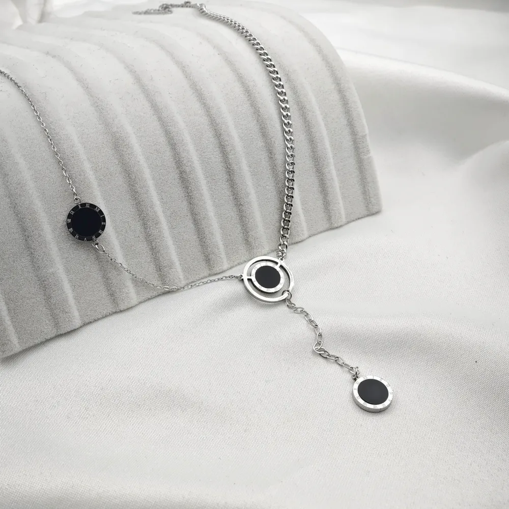 Stainless Steel Modern Tasarım Kolye
