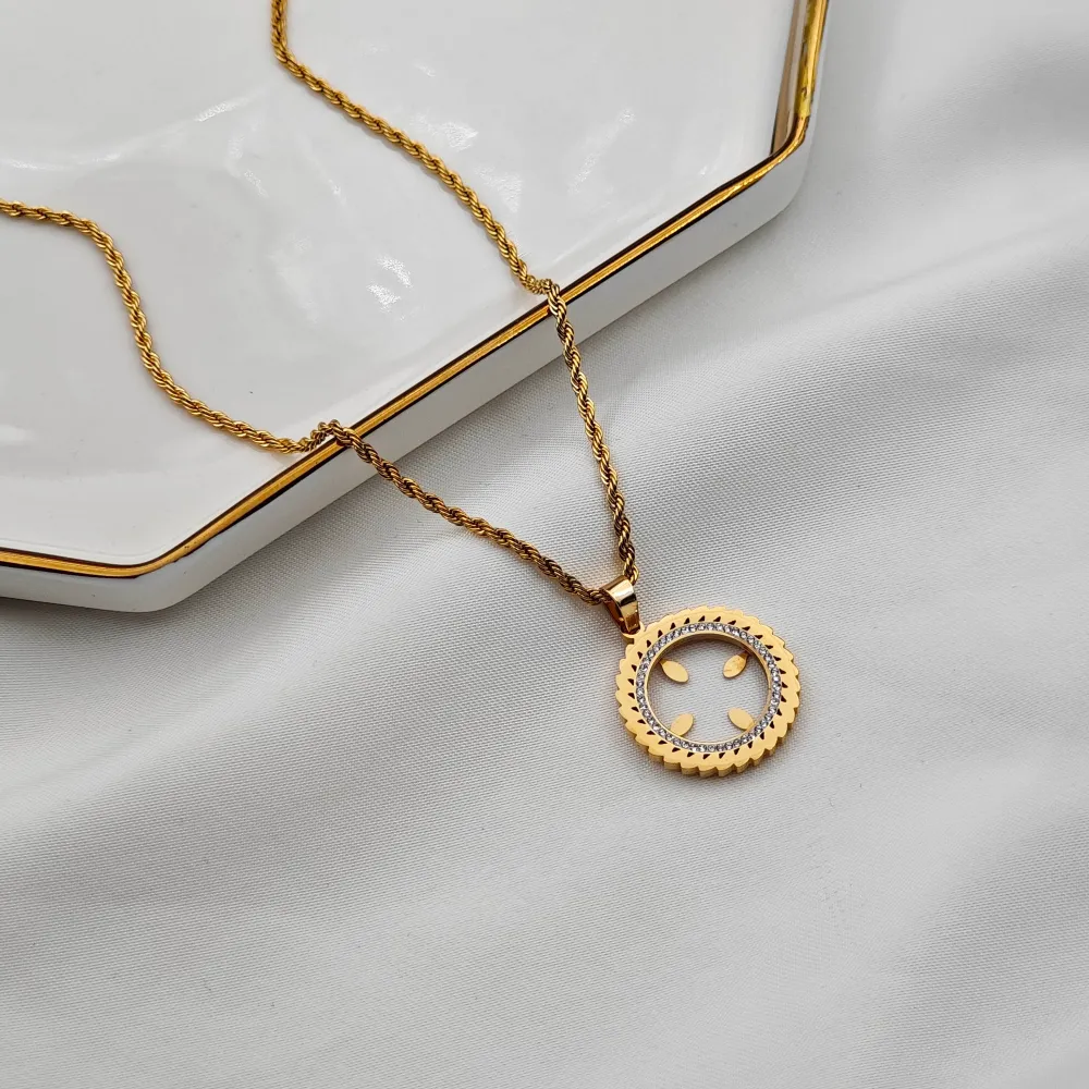 Stainless Steel Çeyrek Takılan Kolye