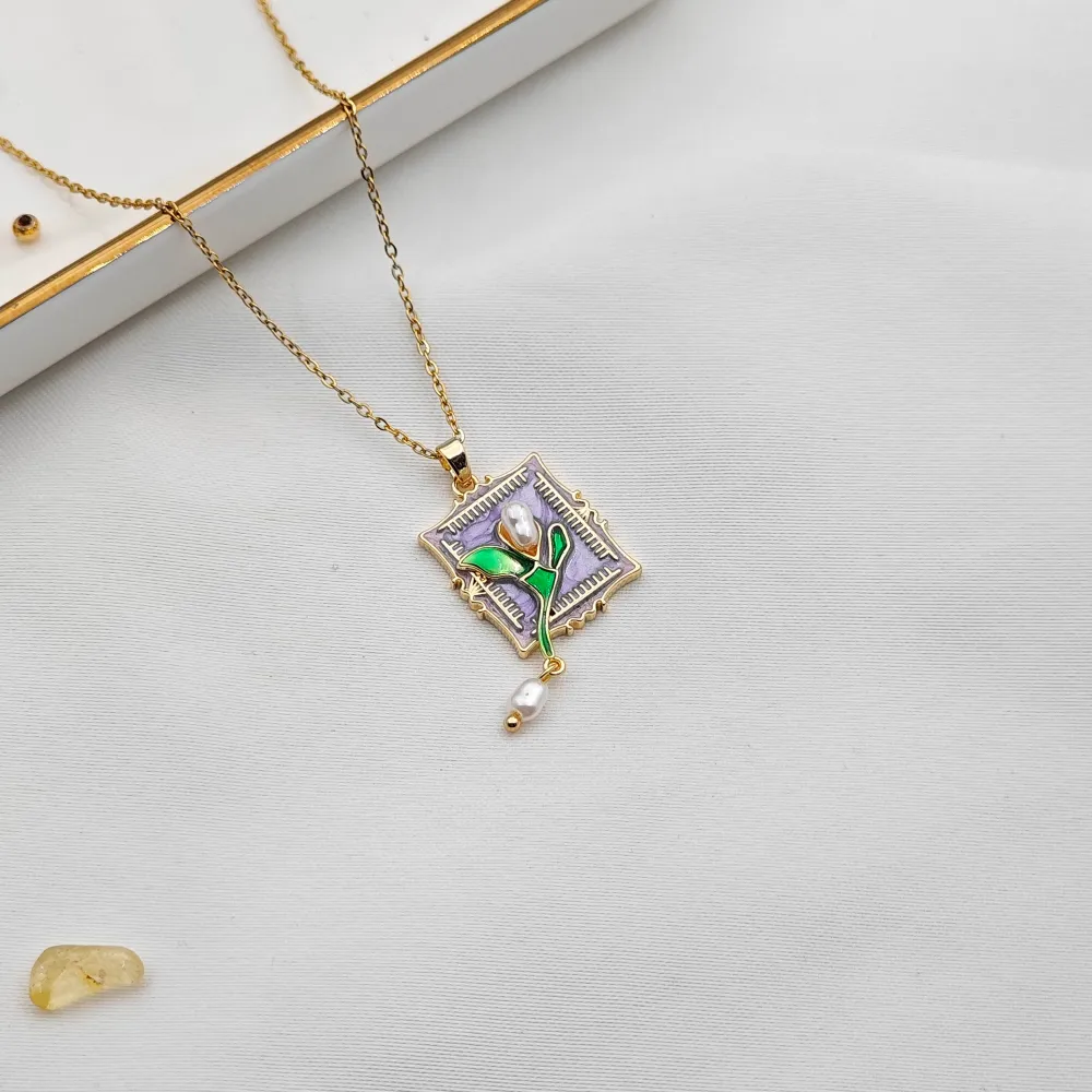 Stainless Steel Vintage Kolye