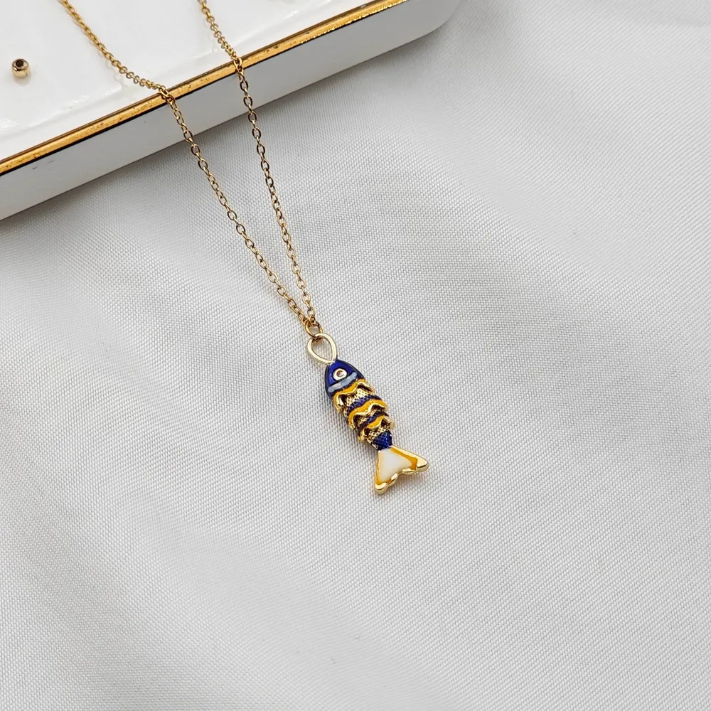 Stainless Steel Balık Kolye