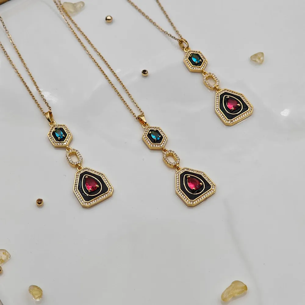 Stainless Steel Vintage Y Kolye - 2