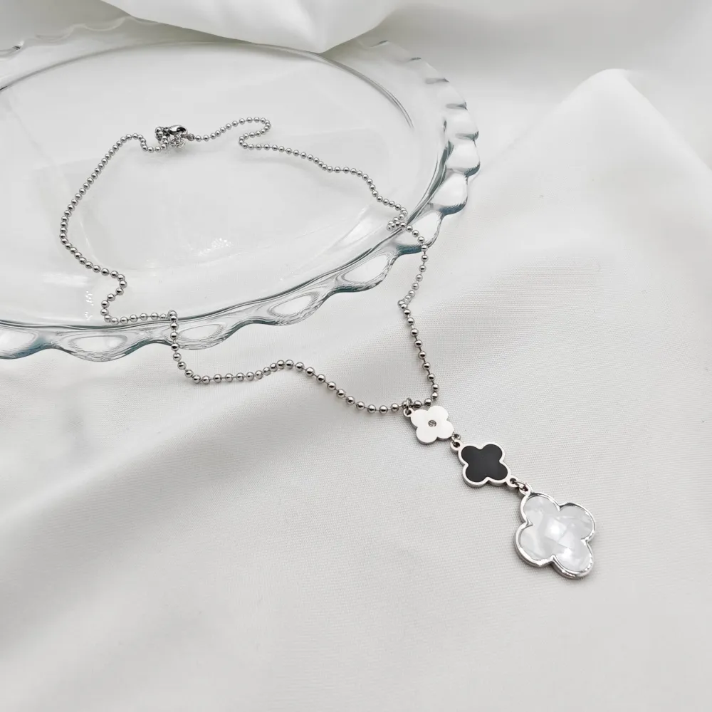 Stainless Steel V.Cleef Kolye - 2