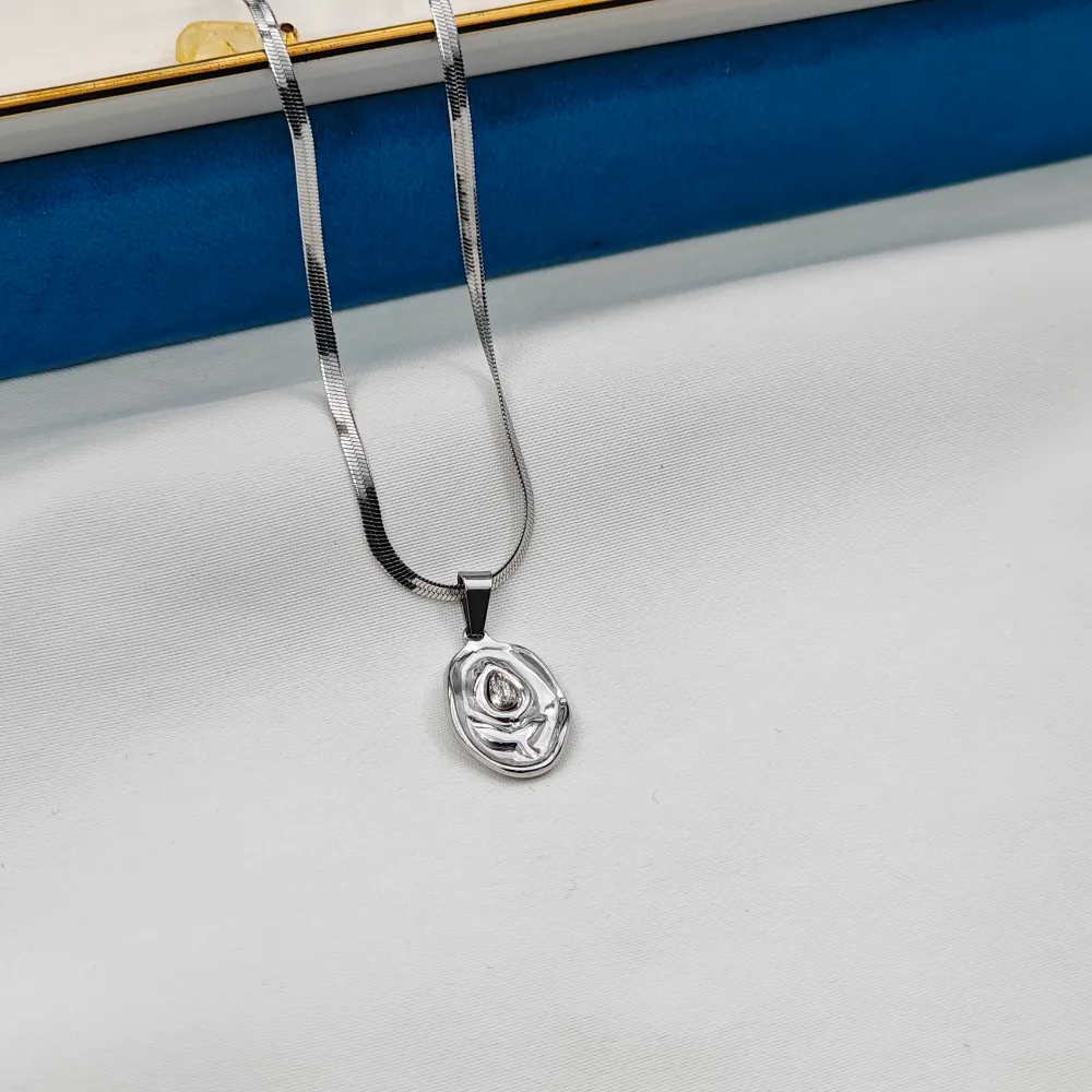 Stainless Steel Modern Kolye - 2