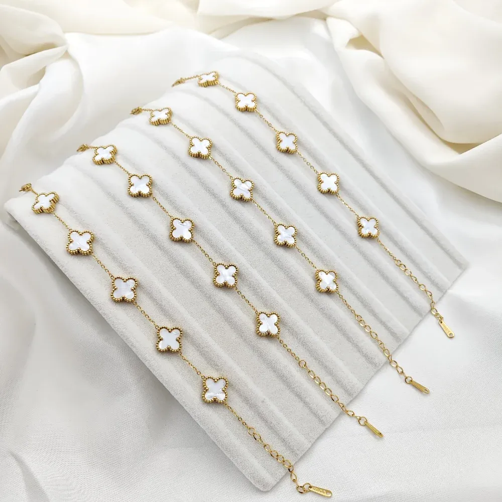 Stainless Steel V.Cleef Bileklik