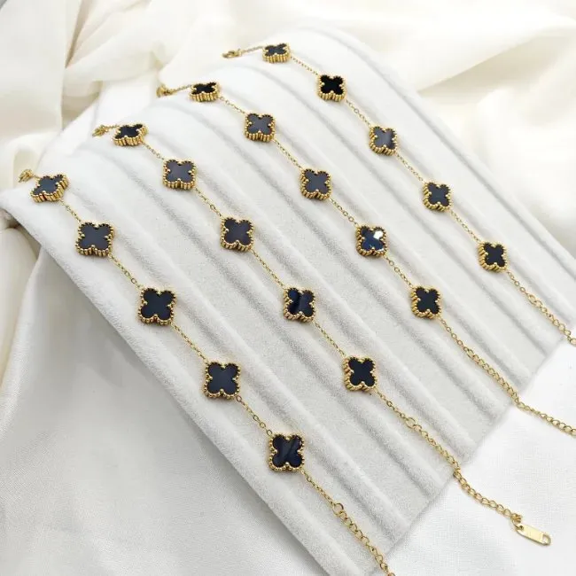 Stainless Steel V.Cleef Bileklik