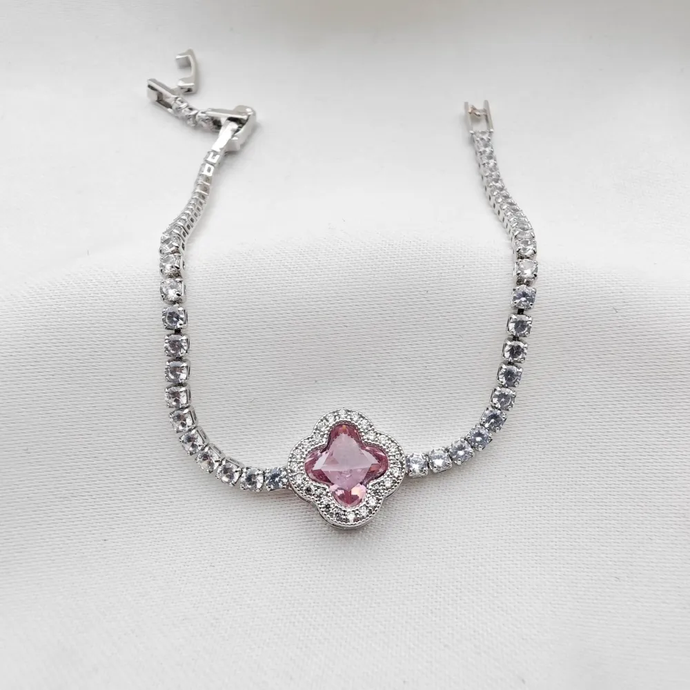 Stainless Steel V.Cleef Suyolu Bileklik - 2