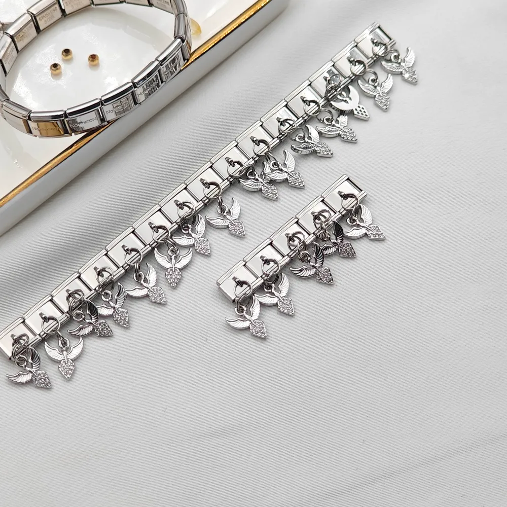 Stainless Steel Nomi Charm Anka