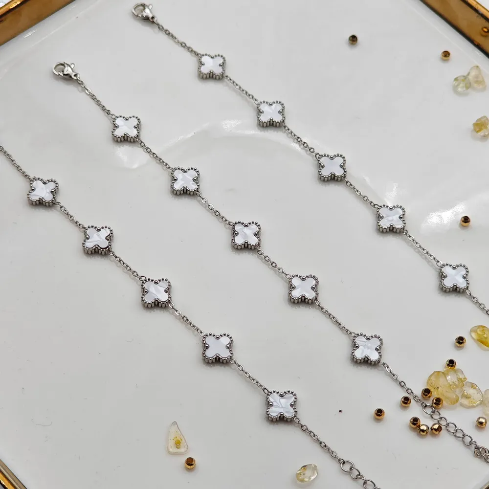 Stainless Steel V.Cleef Bileklik