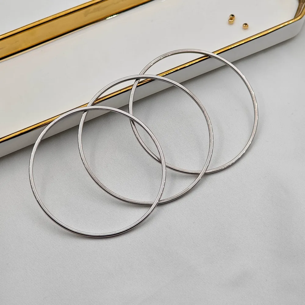 Stainless Steel Ajda Bilezik 6.5 Cm