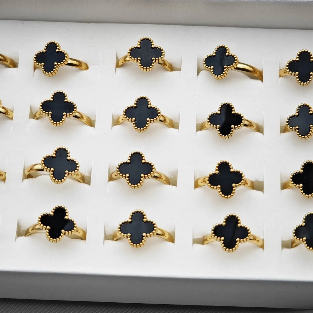 Stainless Steel V.Cleef Yüzük Ayarlanabilir - 2