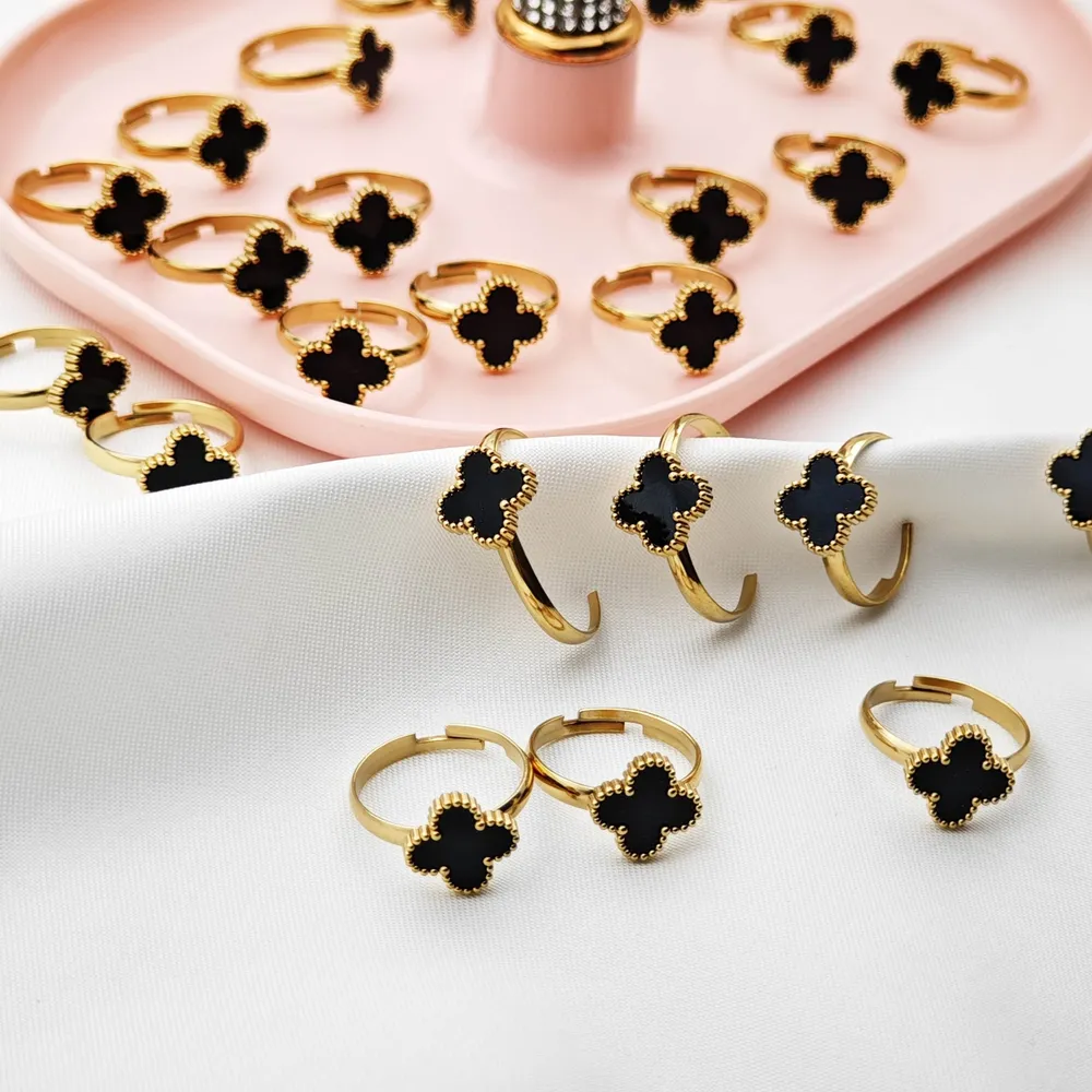 Stainless Steel V.Cleef Yüzük Ayarlanabilir - 3