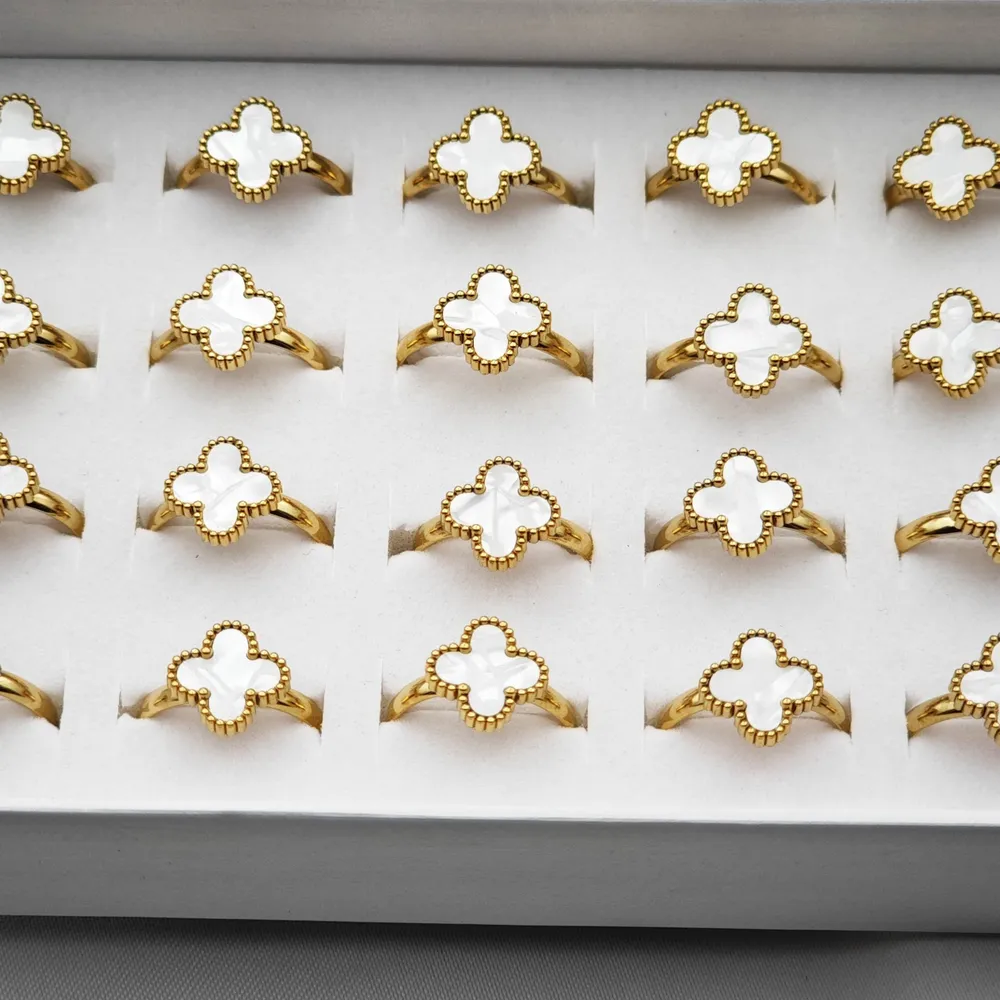 Stainless Steel V.Cleef Yüzük Ayarlanabilir - 2