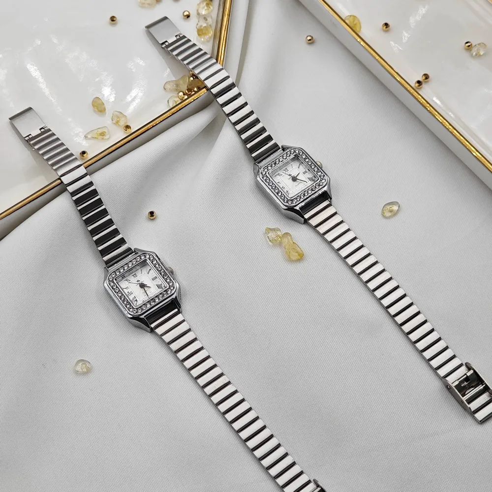 Stainless Steel Ayarlanabilir Çelik Saat