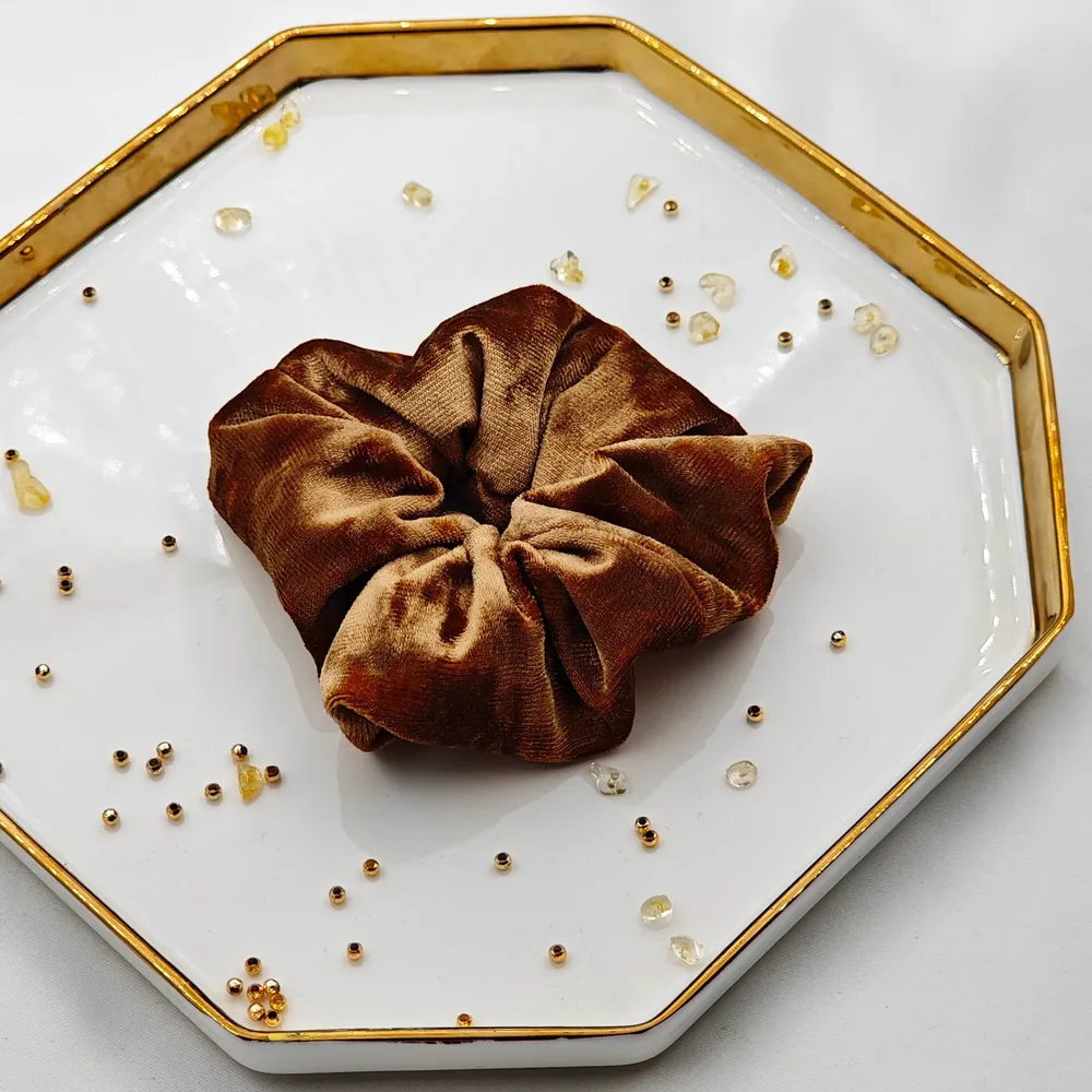 Bayan Tokası Kadife Lastik Toka