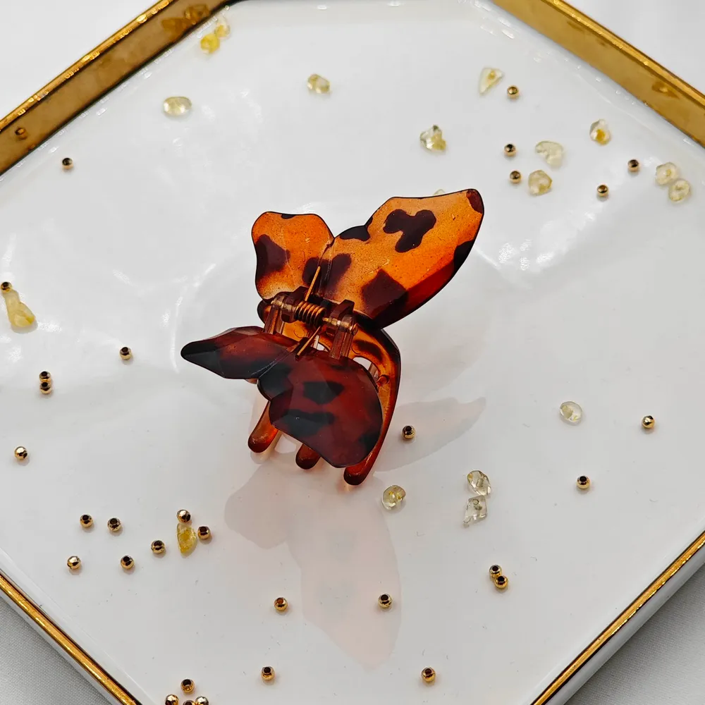 Leopar Desenli Bayan Tokası