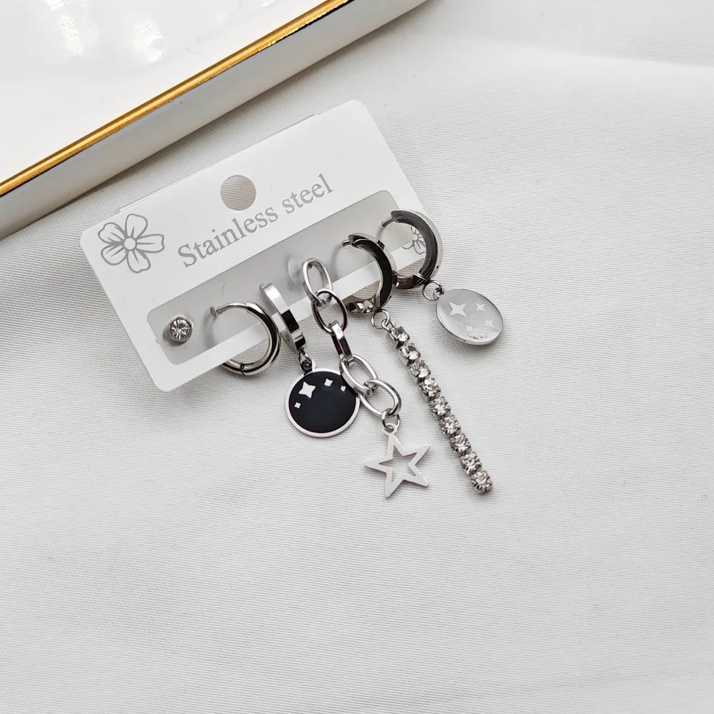 Stainless Steel Çoklu Küpe