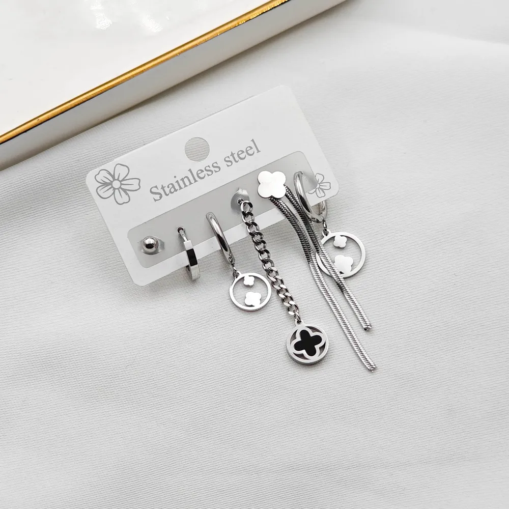 Stainless Steel Çoklu Küpe