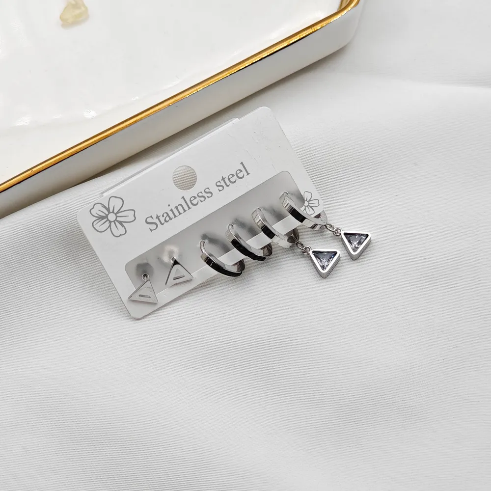 Stainless Steel Çoklu Küpe