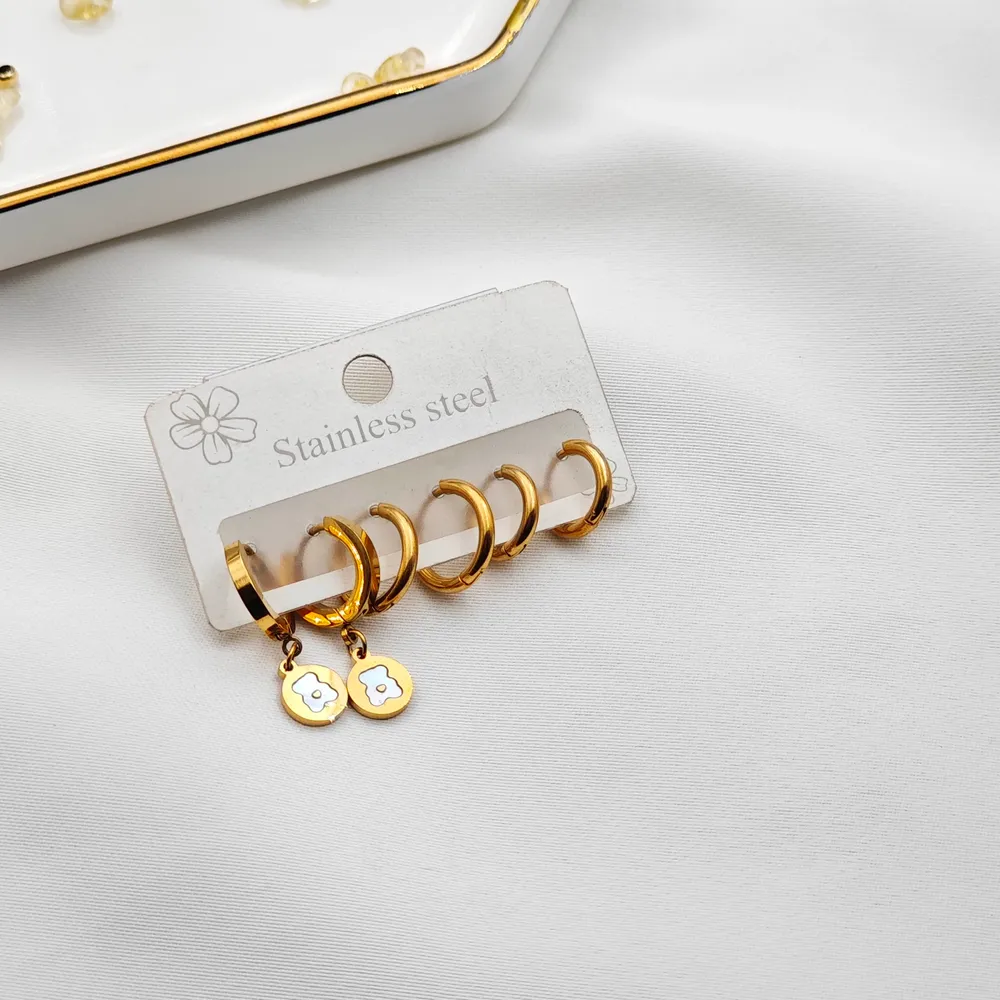 Stainless Steel Çoklu Küpe