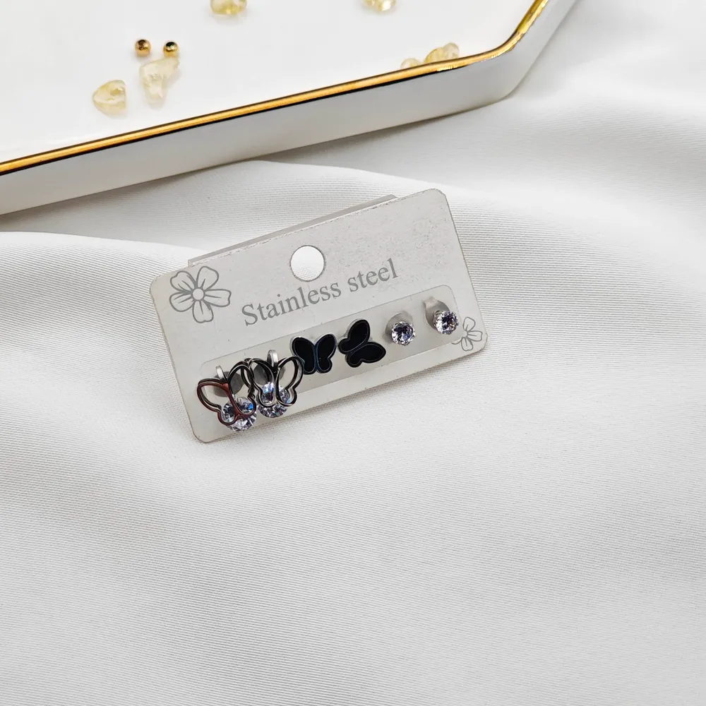 Stainless Steel Çoklu Küpe